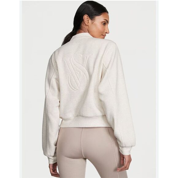 Xxl plus VS Victoria’s Secret snap front bomber jacket/coat/sweatshirt/sweater - Picture 1 of 8